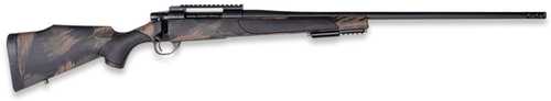 Weatherby Vanguard Black Hills 308 Win 4+1 18" Matte Blued Heavy Threaded Barrel & Steel Receiver w/Picatinny Rail, Arca Adapter/Picatinny Rail Forend, Black w/Green & Tan Accents Peak 44 Monte Carlo Polymer Stock