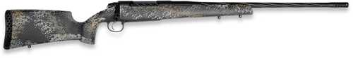 Weatherby 307 Alpine ST Full Size 338 Weatherby RPM 4+1 24" Graphite Black Cerakote Spiral Fluted Threaded Barrel, Steel Drilled & Tapped Receiver, Carbon Fiber w/Gray, Light Gray & Gold Sponge Accents Fixed Peak 44 Bastion Carbon Fiber Stock, RH