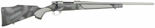 Weatherby Vanguard Shadow 308 Win 4+1 22" Carbon Gray Cerakote Threaded Barrel, Carbon Gray Cerakote Steel Drilled & Tapped Receiver, Black w/Gray & White Accents Monte Carlo Stock
