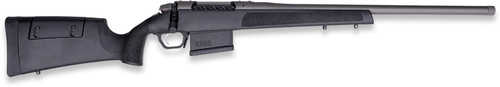Weatherby 307 Range SF 22 Creedmoor 5+1 20" Tungsten Cerakote Threaded Barrel & Steel Drilled & Tapped Receiver, Black Adj Cheek Piece & LOP Synthetic Stock