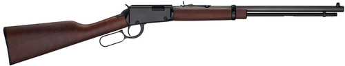 Henry Frontier 17 HMR 13+1 20" Blued Octagon Barrel, Black Aluminum Receiver, American Walnut Straight Grip Stock