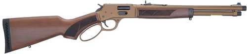 Henry Explorer Carbine 44 Special/44 Mag 7+1 16.50" Burnt Bronze Cerakote Threaded Barrel, Burnt Bronze Cerakote Steel Drilled & Tapped Receiver, American Walnut Fixed w/Pistol Grip Stock