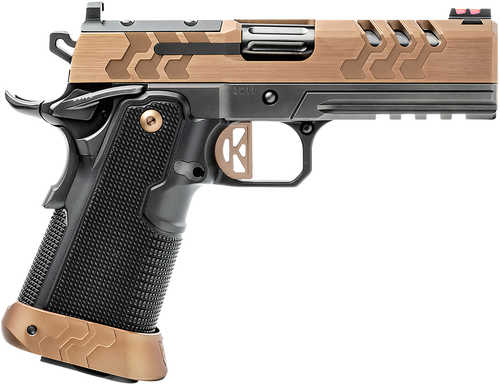 Kimber 2K11 Pro Coyote 9mm Luger 19+1 4.25" Black DLC Fluted Barrel, Coyote PVD Stainless Steel Lightening Cut/Optic Ready/Serrated Slide, Black DLC Stainless Steel Frame w/Beavertail & Picatinny Rail, Kevlar Carbon Fiber Grip, RMR Footpr