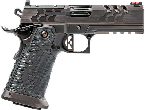 Kimber 2K11 Pro Royal 9mm Luger 19+1 4.25" Black DLC Fluted Barrel, Bronze PVD Stainless Steel Lightening Cut/Optic Ready/Serrated Slide, Matte Bronze PVD Stainless Steel Frame w/Beavertail & Picatinny Rail, MJD Composite Grip, RMR Footpr