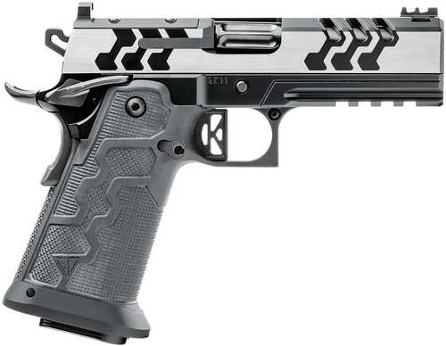 Kimber 2K11 Pro Eclipse 9mm Luger 19+1 4.25" Black DLC Fluted Barrel, Brushed Stainless Steel Lightening Cut/Optic Ready/Serrated Slide, Matte KimPro Black Stainless Steel Frame w/Beavertail & Picatinny Rail, MJD Composite Grip, RMR