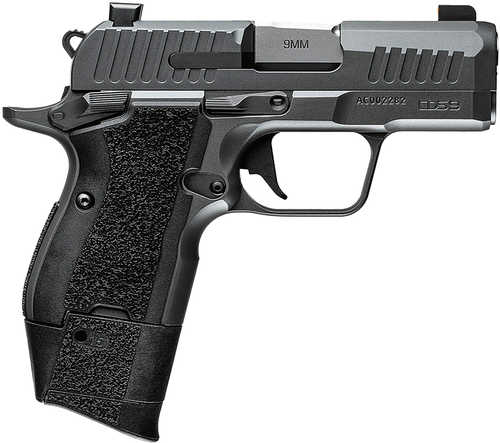 Kimber CDS9 Classic 9mm Luger 15+1 3.18" Black DLC Match Grade Barrel, KimPro II Black Stainless Steel Serrated Slide, Kimpro II Black Aluminum Frame w/Beavertail, Black Nylon Grip, Ambidextrous