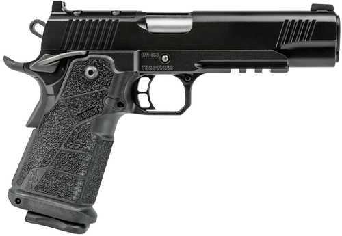 Kimber DS Warrior 9mm Luger 20+1 5" Matte Stainless Barrel, KimPro Black Optic Cut/Serrated Slide, Black Stainless Steel Frame w/Beavertail & Picatinny Rail, Black Carbon Fiber Grip, Ambidextrous