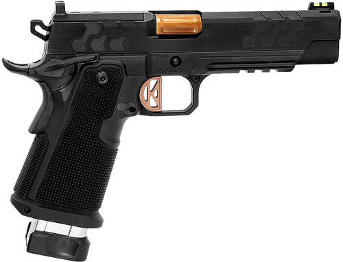 Kimber 2K11 45 ACP 13+1 5" Coyote PVD Fluted Barrel, Black DLC Optic Ready/Serrated Stainless Steel Slide, Matte Black DLC Stainless Steel Frame w/Beavertail & Picatinny Rail, Aluminum Grip, RMR Footprint