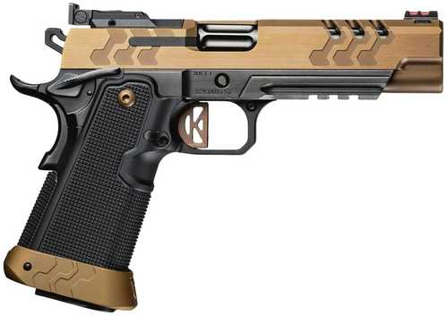Kimber 2K11 Target 9mm Luger 10+1 Stainless Steel Lightening Cut/Optic Ready/Serrated Slide, Stainless Steel Frame w/Beavertail & Picatinny Rail