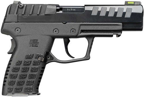 Kel-Tec P15 *CA Compliant Compact Frame 9mm Luger 10+1 4" Black Steel Barrel, Black Nitride Serrated Steel Slide, Black Polymer Frame w/Picatinny Rail, Black Stippled Grip, Ambidextrous