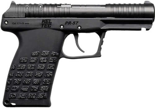 Kel-Tec PR57 Compact Frame 5.7x28mm 20+1 4" Black Steel Barrel, Black Optic Ready/Serrated Slide, Black Textured Grip