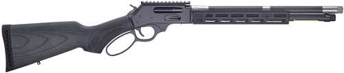 Henry SPD Hush Series 44 Special/44 Mag 7+1 16.50" Carbon Fiber Wrapped Threaded Barrel, Blued Aluminum Receiver w/Picatinny Rail, M-LOK Handguard, Matte Dark Gray Buttstock Hardwood Laminate Stock, Ambidextrous