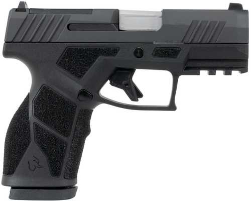 Taurus GX2 T.O.R.O. Compact 9mm Luger 13+1 3.38" Stainless Steel Barrel, Matte Black Alloy Steel Optic Ready/Serrated Slide, Matte Black Stainless Steel Frame w/Picatinny Rail, RMSc Footprint