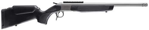 CVA Cascade Takedown 223 Rem 1rd 20" Matte Stainless Steel Threaded Barrel & Receiver w/Picatinny Rail, Black Synthetic Stock