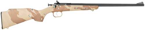 Crickett My First Rifle Gen2 22 LR 1rd 16.13" Blued Single Shot Barrel, Drilled & Tapped Receiver, Hydrodipped Desert Storm Camo, Fixed Synthetic Stock