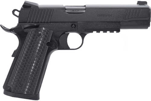 Girsan MC1911S Untouchable 1911 Semi-Automatic Pistol .45 ACP 5" Barrel (1)-8Rd Magazine Ambidextrous Safety G10 Grips Black Finish