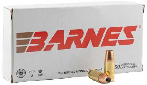 Barnes Bullets 32528 9mmLuger 115Gr Semi Jacketed Hollow Point 20 Per Box/10 Case