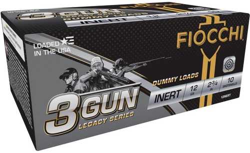 Fiocchi 12 Gauge 2 3/4" Dummy Round Ammunition Md: 12DUMMY