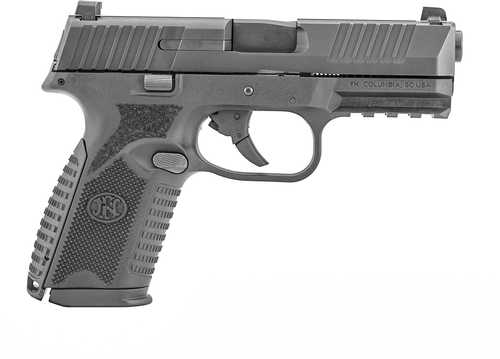 FN America 509 Midsize 9mm Semi-Auto Pistol 4" Barrel 2-15Rd Mags Black Polymer Finish