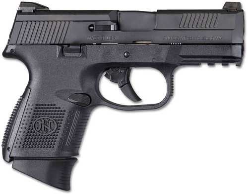 FN America 509 Compact MRD 9mm Semi-auto Pistol 3.7" Barrel (1)- 12Rd, (1)-15Rd Mags Black Polymer Finish