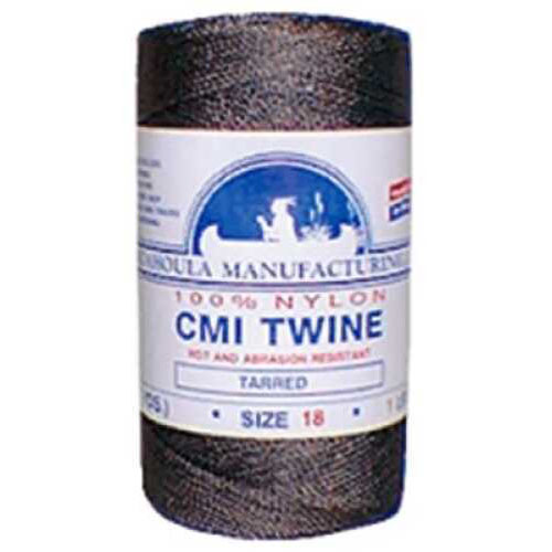 Catahoula Nylon Seine Twine Tarred 1/4# sz 12 Md#: TNT1/4-12