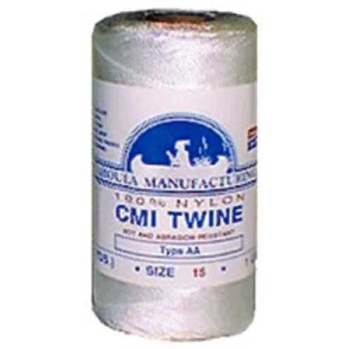 Catahoula Nylon Seine Twine White 1# sz 72 Md#: WNT1-72