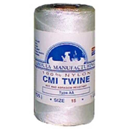 Catahoula Nylon Seine Twine White 1# sz 60 Md#: WNT1-60