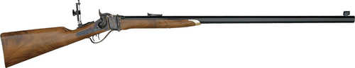 Click to see larger image. Pedersoli Sharps 1874 Boss .45-70 Government rifle, 34 in barrel, single shot, Blued/ wood finish