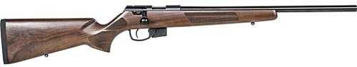 Anschutz 1761 Bolt Action Repeater Rifle 17 HMR 20" Heavy Barrel 5 Round Capacity Blued/walnut Classic Finish
