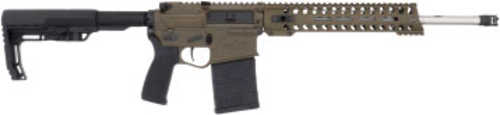 POF-USA Rogue Semi-Auto Rifle .308 Win 16.5" Barrel 1-20Rd Mag M-LOK Patriot Brown Synthetic Finish