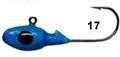 Gene Larew Mo Glo Jighead 1/8oz SZ2 10pk Blue Md#: 18MGH17-10-img-0