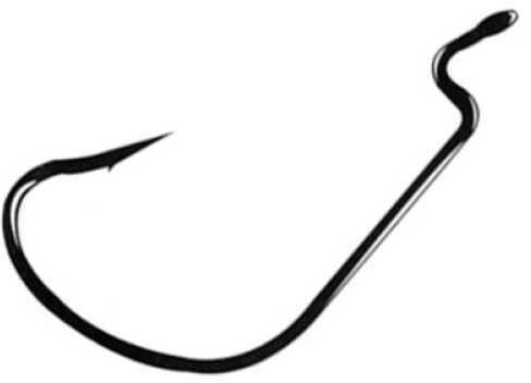 Gamakatsu / Spro G-Lock Worm Hook Black Offset 1/0 6Pk Md#: 204411