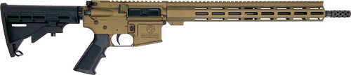 GLFA AR15 Rifle .223 WYLDE 16" Barrel 30 RDS Burnt Bronze Finish