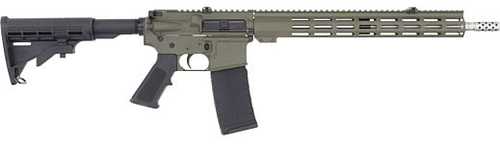 GLFA AR15 Rifle .223 WYLDE 16" Barrel 30 Rnd Mag 1:8 Twist OD Green Finish