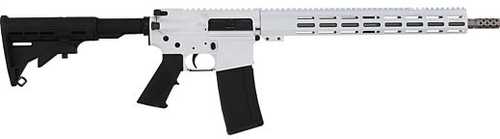 Great Lakes Firearms Ar15 Rifle .223 Wylde 30 Rnd Mag 16" Barrel 1:8 Twist 6 Position Collapsible Stock White Cerakote Finish