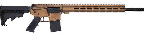 Glfa AR15 Rifle .450 Bushmaster 18" Barrel 8 Round Mag Burnt Bronze Synthetic Finish