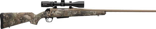 Win XPR Hunter W/3-9 Scope 6.5Prc FDE TT-Strata, 24 in barrel, 3 rounds, camo finish