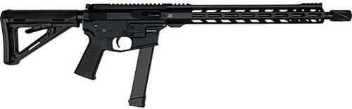 Jacob Grey Rifle Jg9 Ballisto 9mm Pistol 16" Barrel M-lok Billet Black Synthetic Finish