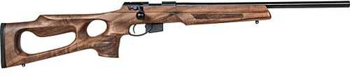Anschutz 1761 Bolt Action Repeater Rifle .22Long 20" Barrel 5 Round Mag Blued/walnut Thumbhole Finish