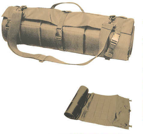 Bob Allen Tactical Shooting Roll Up Mat 27"x85" Tan Md: 900T-img-0