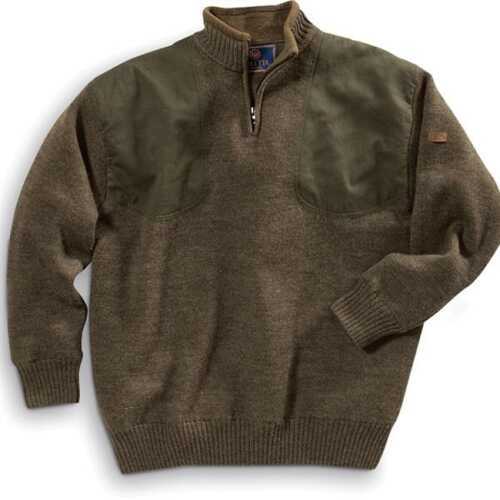 Click to see larger image. Beretta 79845 - Wind Barrier Sweater Short Zip Lg Brown PU34701986L