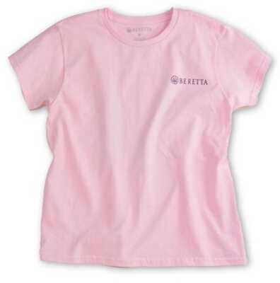 Beretta T-Shirt Trident Graphic Short Sleeve Pink X-Large TS6570850340xl