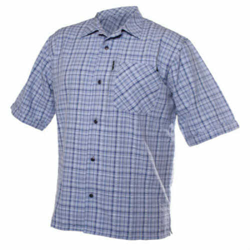 BlackHawk Products Group 1700 Shirt Blue Plaid - Large Lightweight yet durable Quick drying UV protection Wrinkle resi 88CS03BL-LG