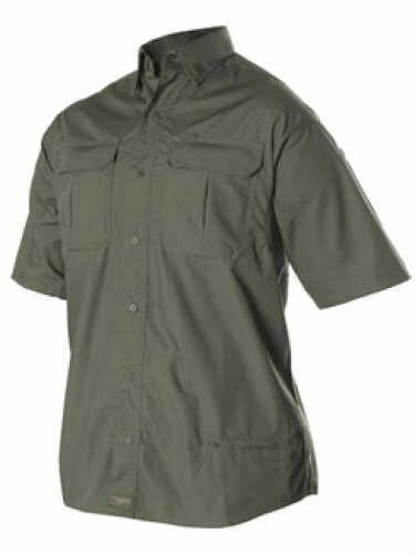 BlackHawk Warrior Wear Lightweight Tactical Shirt Short Sleeve, OD Green, Large
