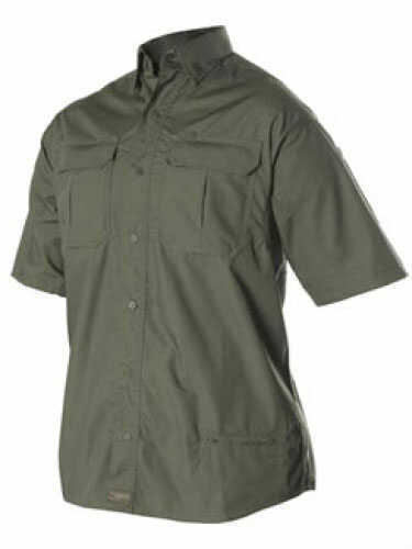 BlackHawk Products Group Warrior Wear Lightweight Tactical Shirts Olive Drab - Medium - Short Sleeve - Durable 5.1 Oz. Poly/c 88TS02OD-MD