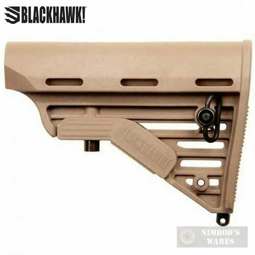 Blackhawk Adjustable Commercial Ar/m4 Buttstock Desert Tan