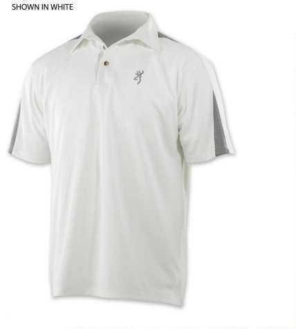 Browning Highline <span style="font-weight:bolder; ">Shooting</span> Polo Shirt Gray, X-Large 3010707904