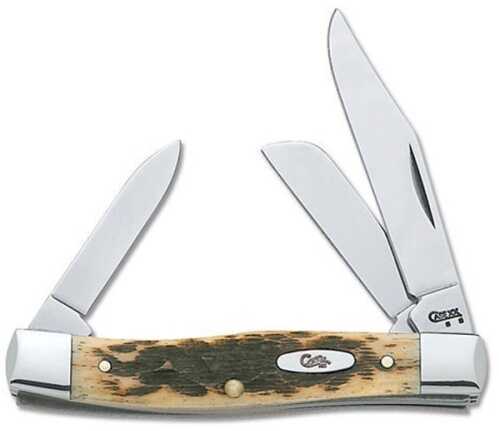 Case Cutlery Amber Series 63032 CV Medium Stockman 00079