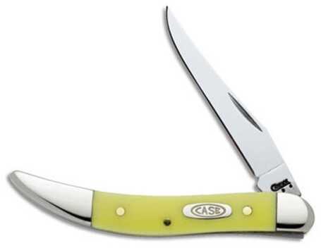 Case Cutlery Yellow Handle Series 310096 CV Texas Toothpick 00091