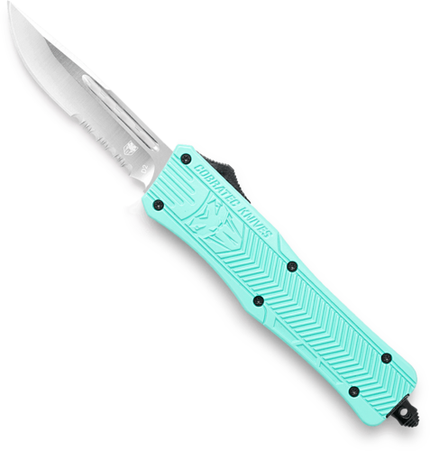 Cobratec Knives Med Tiffany Blue Ctk-1 Drop Not Serrated
